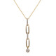 14K I1 (H) Diamond Gold Necklace (CIRARI)