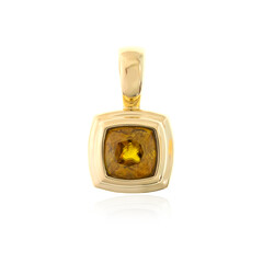 9K Sphene Gold Pendant (CUSTODANA)