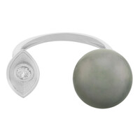 9K Tahitian Pearl Gold Ring (TPC)