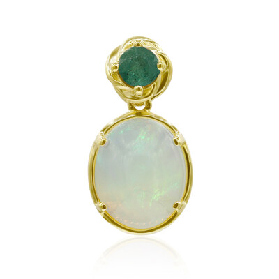 9K AAA Welo Opal Gold Pendant (Adela Gold)