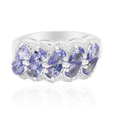 Tanzanite Silver Ring