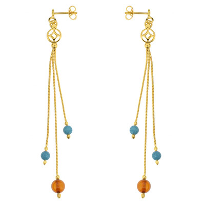 Baltic Amber Silver Earrings (dagen)