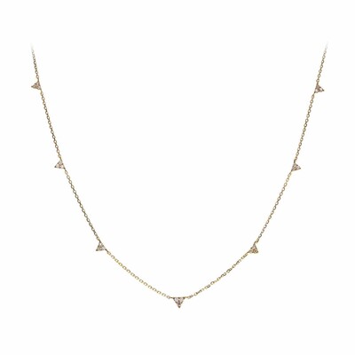 10K SI1 (H) Diamond Gold Necklace