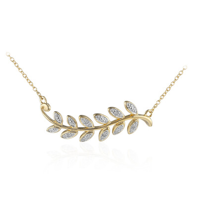 I3 (I) Diamond Silver Necklace