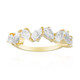 White Topaz Silver Ring