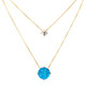 9K Marambaia Topaz Gold Necklace (de Melo)