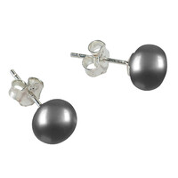 Freshwater pearl Silver Earrings