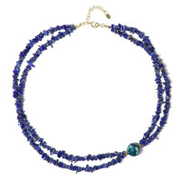Chrysokolla Silver Necklace (Riya)