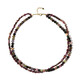 Fancy Tourmaline Silver Necklace