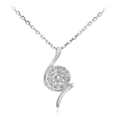 14K SI2 (H) Diamond Gold Necklace (CIRARI)