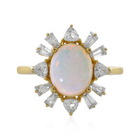 9K Australian Opal Gold Ring (Adela Gold)