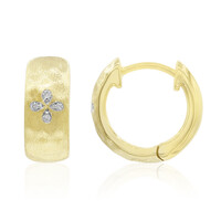 I1 (G) Diamond Silver Earrings