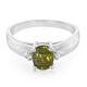 Cuprian Tourmaline Silver Ring