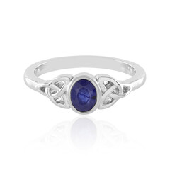 Madagascar Blue Sapphire Silver Ring