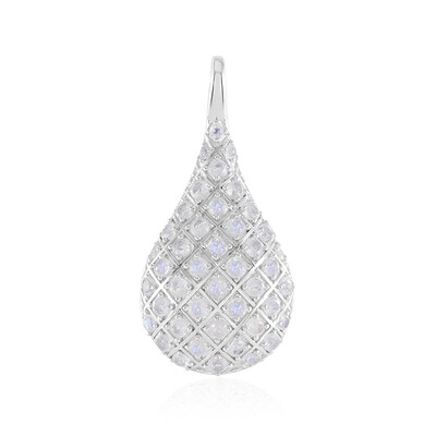 Blue Moonstone Silver Pendant (KM by Juwelo)