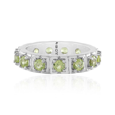 Peridot Silver Ring