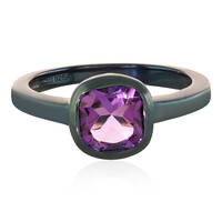 Amethyst Silver Ring
