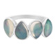 Welo Opal Silver Ring