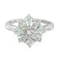 Paraiba Tourmaline Silver Ring