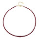 Mozambique Ruby Silver Necklace