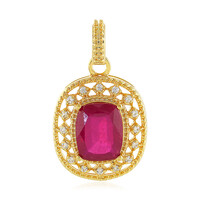 Madagascar Ruby Silver Pendant