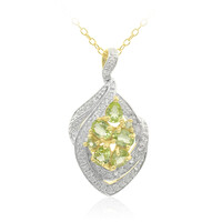 Peridot Silver Necklace