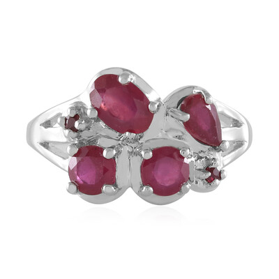Madagascar Ruby Silver Ring
