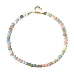 Fancy Beryl Silver Necklace