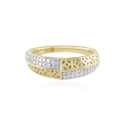 9K I1 (I) Diamond Gold Ring (Ornaments by de Melo)