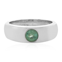 Ethiopian Emerald Silver Ring