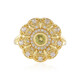Sphene Silver Ring