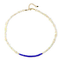 Welo Opal Silver Necklace
