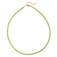 Peridot Silver Necklace