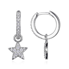 Zircon Silver Earrings
