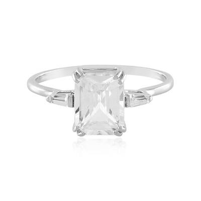 Zircon Silver Ring