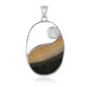 Mother of Pearl Silver Pendant (Bali Barong)