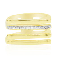 I1 (G) Diamond Silver Ring