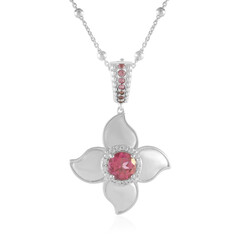 Pink Topaz Silver Necklace (Dallas Prince Designs)