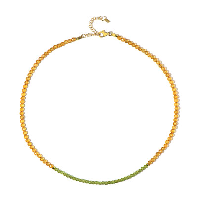 Peridot Silver Necklace