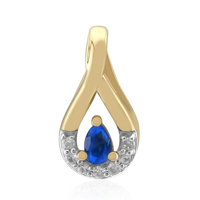 9K Hauynite Gold Pendant