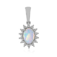 Welo Opal Silver Pendant
