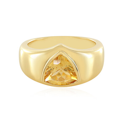 Citrine Silver Ring