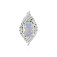 Welo Opal Silver Pendant