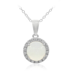 Welo Opal Silver Necklace