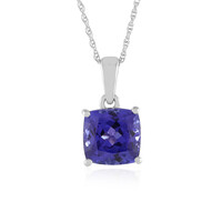 9K AAA Tanzanite Gold Necklace