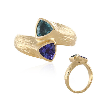 9K Tanzanite Gold Ring (de Melo)