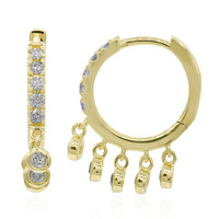 14K I1 (H) Diamond Gold Earrings (CIRARI)