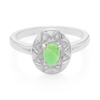 Imperial Chrysoprase Silver Ring