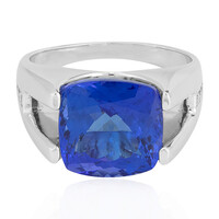 18K AAA Tanzanite Gold Ring (de Melo)