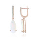9K AAA Welo Opal Gold Earrings (SUHANA)